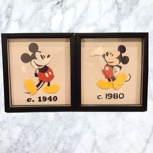 3DDD Art by Ralph Sutton  -‎ Mickey Mouse C. 1940/C. 1980 Set